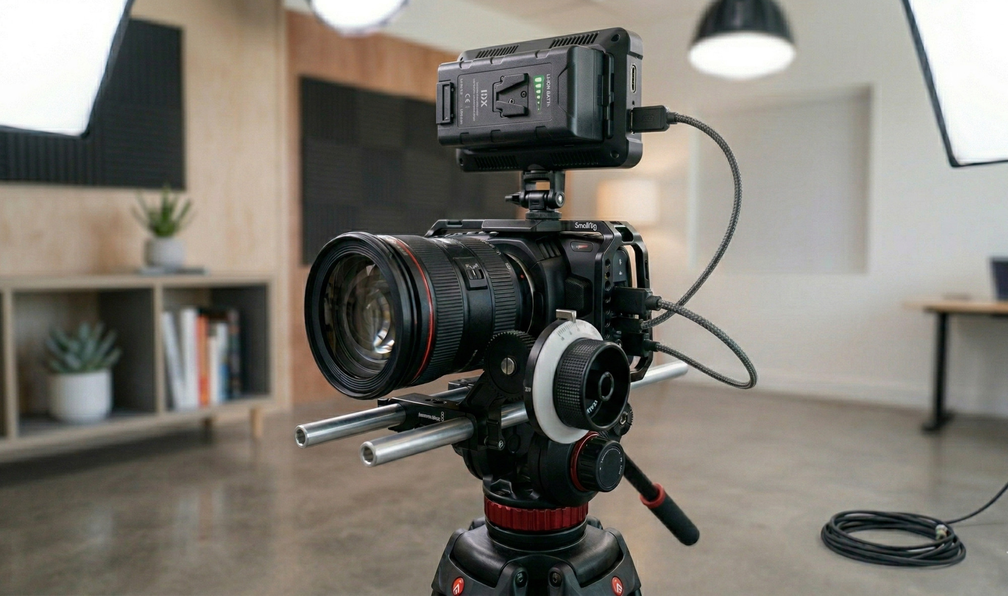 Video production setup